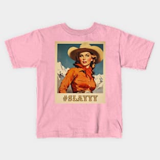 Slay All Day Cowgirl Kids T-Shirt